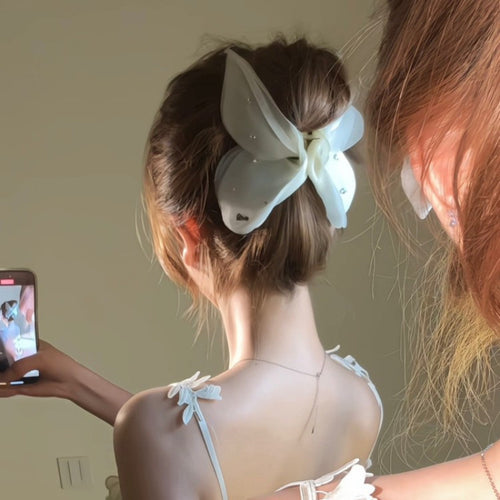 Bow Hair Claw Clip Women's Accessory