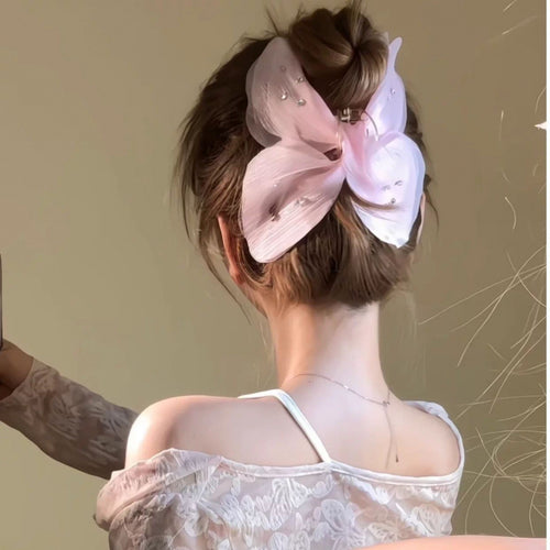 Bow Hair Claw Clip Women's Accessory