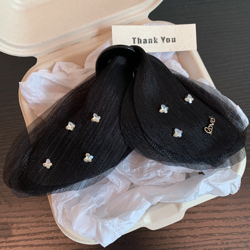 Bow Hair Claw Clip Women's Accessory