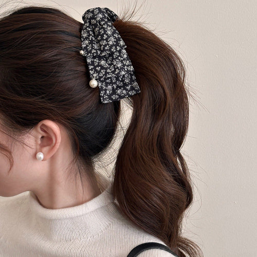 Bow Hair Clip Women's Sweet Style Accessory