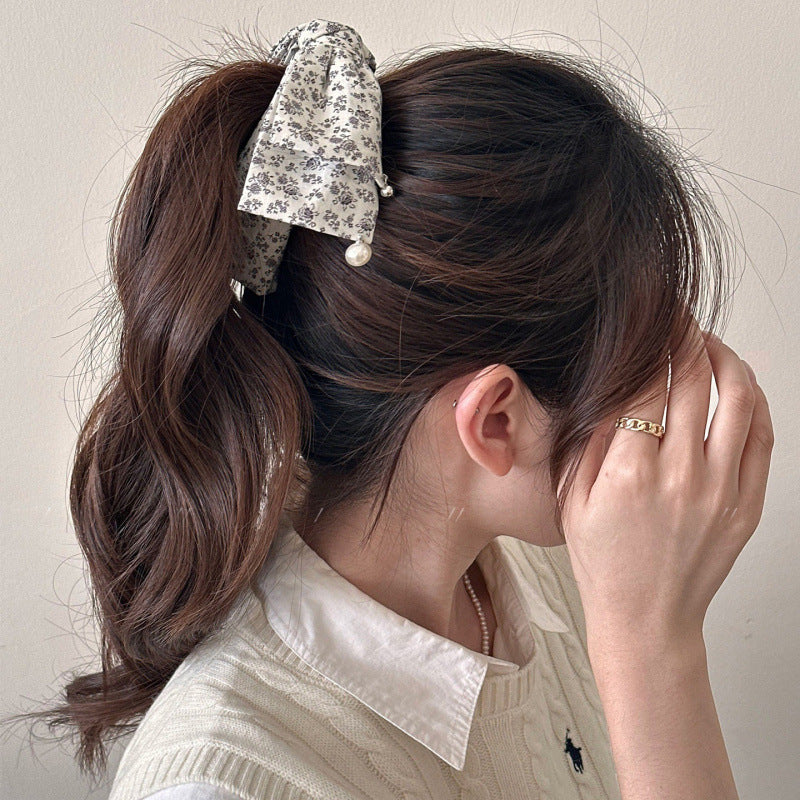 Bow Hair Clip Women's Sweet Style Accessory